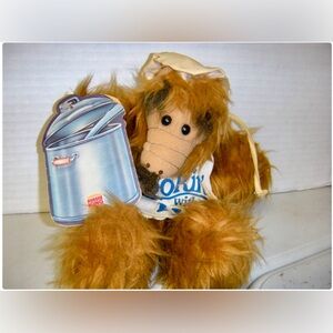 NWT Cookin with Alf Burger King Vintage Plush Stuffed Animal